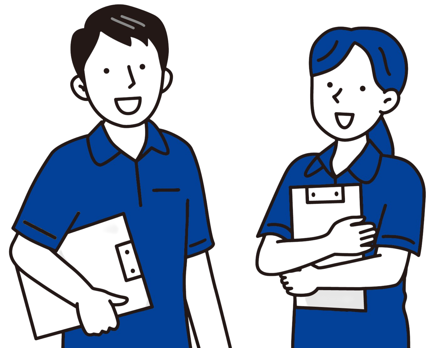 同行訪問などのサポート体制